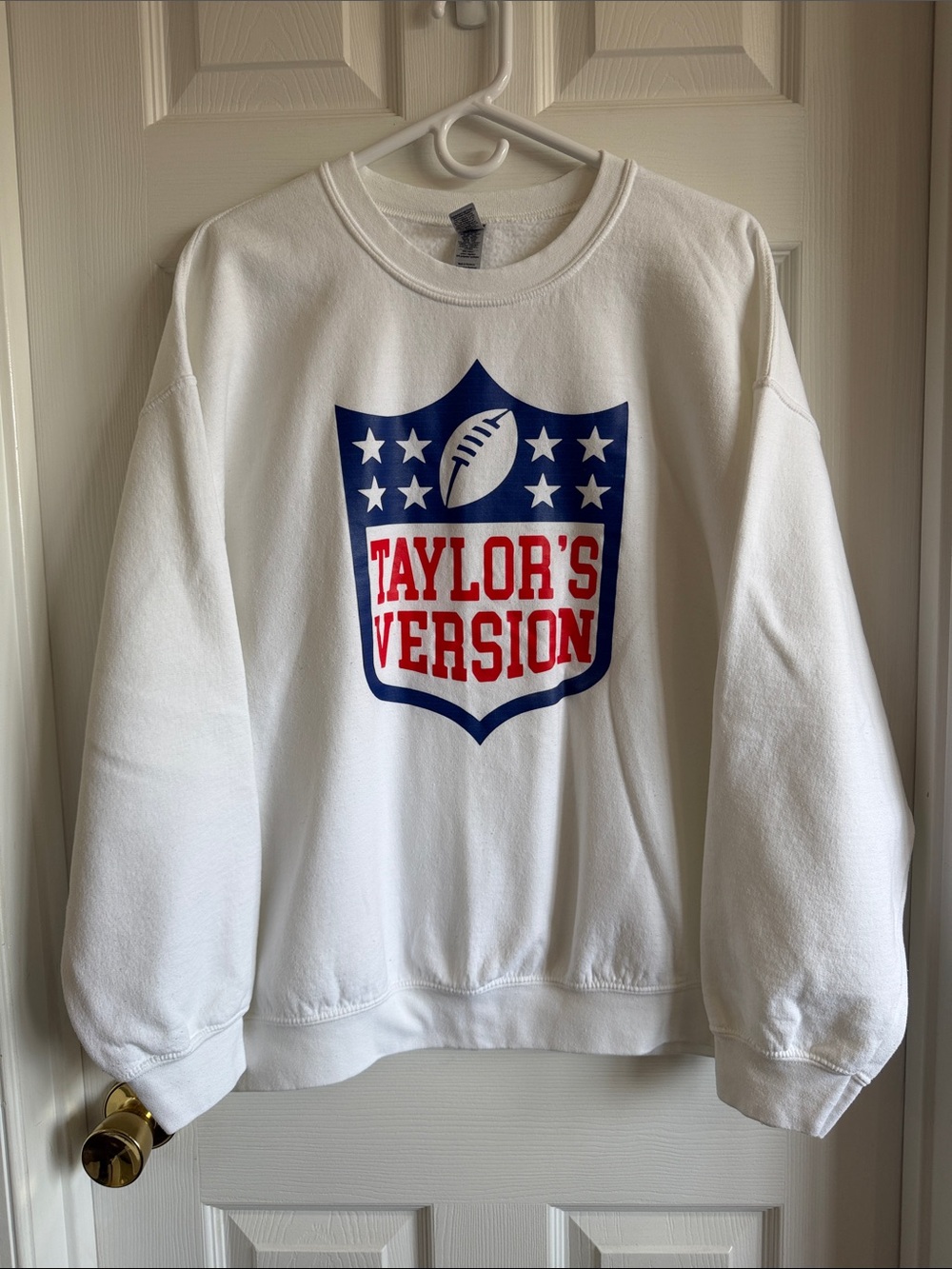 Taylor’s Version NFL White Crewneck